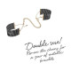 Наручники Bijoux Indiscrets Desir Metallique Handcuffs - Black, металеві, стильні браслети-4