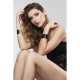 Наручники Bijoux Indiscrets Desir Metallique Handcuffs - Black, металеві, стильні браслети-6