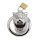 Клітка для члена Master Series Tiger King Cock Cage With Lock-2