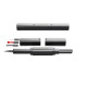 Ексклюзивний тиклер LOCKINK 5-head Flirting Tickler - Grey з п'ятьма насадками-5