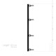 Фіксатор для рук і ніг Bedroom Fantasies Spreader Bar Lightweight Restraint Bar - Black-2