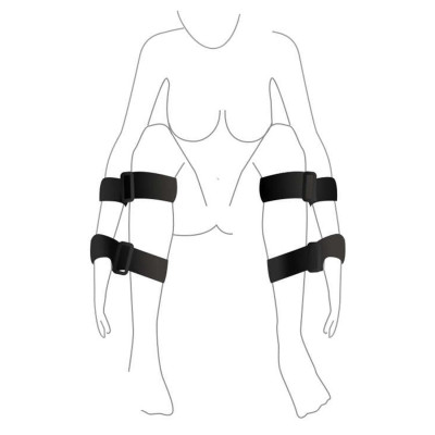 Набір для фіксації Art of Sex - BDSM Hands to feet Simple Набір для фіксації Art of Sex - BDSM Hands to feet Simple
