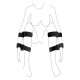 Набір для фіксації Art of Sex - BDSM Hands to feet Simple-1