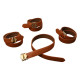 Набір для зв'язування LOCKINK Hogtie Set - Brown-3