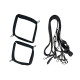 Розтяжка на ліжко Punishment - 5-Piece Bed Restraint Kit - Black-2