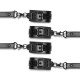 Фіксатор для рук і ніг Bedroom Fantasies Hogtie & Cuffs Set 4-Way Restrant Set-5