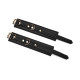 Наручники Liebe Seele Black Organosilicon Wrist Cuff-3