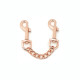 Наручники Liebe Seele Rose Gold Memory Wrist Cuff-7