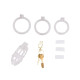 Клітка для пеніса LOCKINK SEVANDA Plastic Penis Chastity Cage - Transparent-6