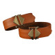 Набір із 8 ременів для зв'язування LOCKINK 8-Bondage-Straps Restraint Set - Brown-7
