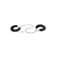 Поножі Fetish Tentation Adjustable metal and fur ankle cuffs-2