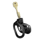 Клітка для пеніса LOCKINK SEVANDA Plastic Penis Chastity Cage - Black-6