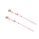 Поножі Liebe Seele White & Pink Fairy Leather Ankle Cuffs-2