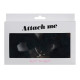 Наручники з плюшевою обробкою Love To Love ATTACH ME Black-1