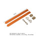 Наручники LOCKINK Wristcuffs/Anklecuffs Brown Set-6