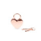 Замочок Liebe Seele Heart Shape Padlock Rose Gold (2 шт)-1