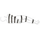 Ремені для бондажу Art of Sex - BDSM Bondage Black Night Simple-1