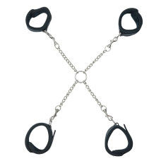 Хрестовина Punishment - Hog-Tie - Black