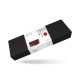 Шкіряний пояс для бондажу Liebe Seele Wine Red Waist Cuff S Size-7