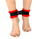 Поножи Art of Sex Ankle Cuffs - Soft Touch Червоні-1