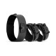 Наручники с повідцем Bedroom Fantasies Collar & Wrist - Black-1