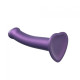 Насадка для страпона Strap-On-Me Mono Density Dildo Violet M, диам. 3,3см, однослойный силикон, гибк-1