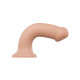 Насадка для страпона Strap-On-Me Dual Density Dildo Flesh XL, диаметр 4,5см, двухслойная, гибкая-1