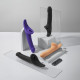 Вібронасадка для страпону з вакуумною стимуляцією Strap-On-Me Multi Orgasm Dildo S Purple-6
