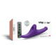 Вібронасадка для страпону з вакуумною стимуляцією Strap-On-Me Multi Orgasm Dildo S Purple-7
