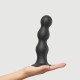 Насадка для страпона Strap-On-Me Dildo Plug Balls Black XXL-1