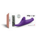Вібронасадка для страпону з вакуумною стимуляцією Strap-On-Me Multi Orgasm Dildo L Purple-7