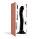 Насадка для страпона Strap-On-Me P&G-Spot Dildo, силікон, розмір M-4