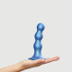 Насадка для страпона Strap-On-Me DILDO PLUG BALLS BLEU METALLIC - M-2