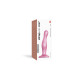 Насадка для страпона Strap-On-Me DILDO PLUG CURVY ROSE DRAGEE METALLIC - M-1
