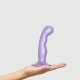 Насадка для страпона Strap-On-Me Dildo Plug P&G Lilas Metallic S-1