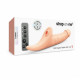 Вібронасадка для страпону з вакуумною стимуляцією Strap-On-Me Multi Orgasm Realistic Dildo L Vanilla-6