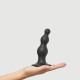 Насадка для страпона Strap-On-Me Dildo Plug Beads Black S-1