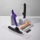 Вібронасадка для страпону з вакуумною стимуляцією Strap-On-Me Multi Orgasm Realistic Dildo L Black-8