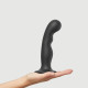 Насадка для страпона Strap-On-Me Dildo Plug P&G Black L-1
