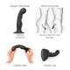 Насадка для страпона Strap-On-Me Dildo Plug P&G Black L-2