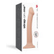 Насадка для страпона Strap-On-Me Dual Density Dildo Flesh M, диаметр 3,3см, двухслойная, гибкая-3