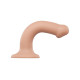 Насадка для страпона Strap-On-Me Dual Density Dildo Flesh M, диаметр 3,3см, двухслойная, гибкая-1