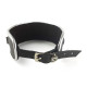 Ошейник из натуральной кожи со стразами и кольцом Art of Sex - Collar Ring-3
