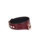 Нашийник з повідцем Liebe Seele Wine Red Curved Collar-3