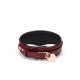 Нашийник з повідцем Liebe Seele Wine Red Curved Collar-1