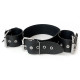 Нашийник з наручниками із натуральної шкіри Art of Sex - Bondage Collar with Handcuffs-3