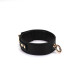 Нашийник з повідцем Liebe Seele Black Organosilicon Collar with Leash-3