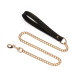 Нашийник з повідцем Liebe Seele Black Organosilicon Collar with Leash-1