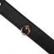 Нашийник з повідцем Liebe Seele Black Organosilicon Collar with Leash-2