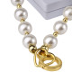 Перлинний нашийник з повідцем LOCKINK Pearl Collar & Leash Set-3